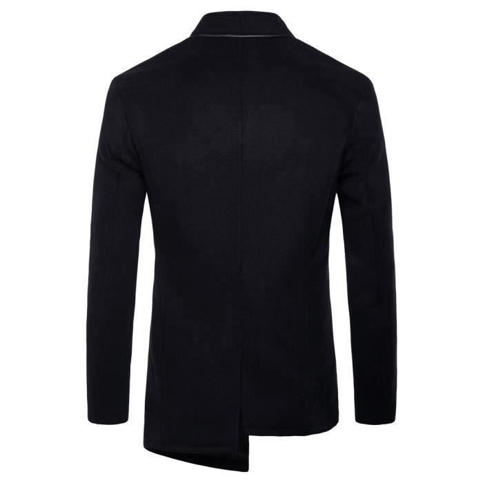 Manteau sales caban homme