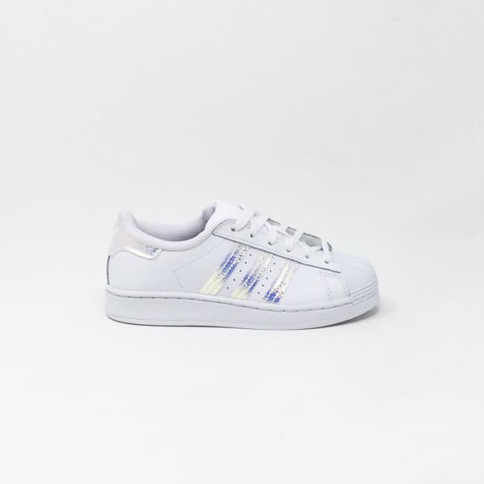Baskets ADIDAS Superstar Enfant Blanc Synth tique