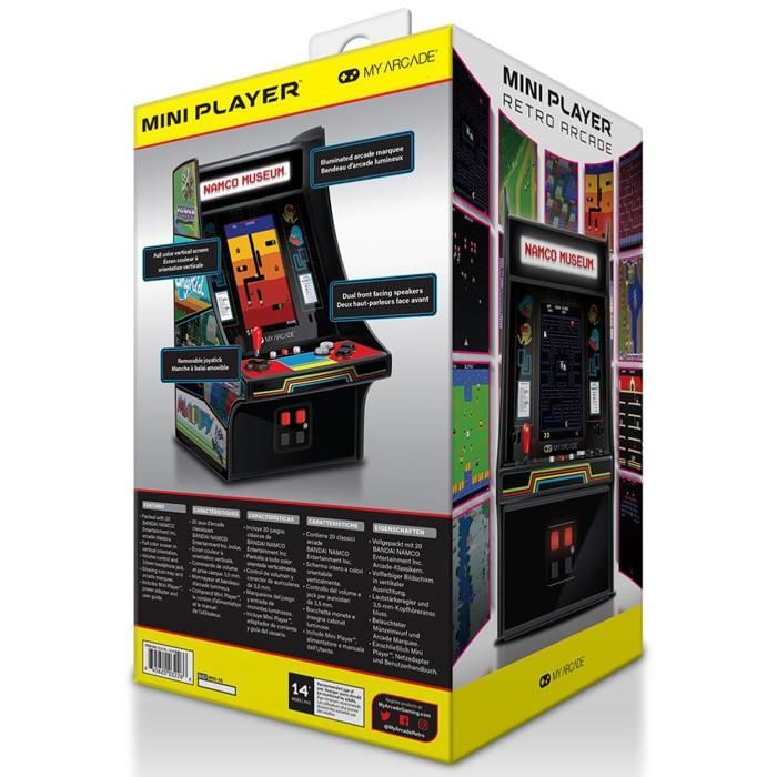 Console de jeux My Arcade - Namco Museum Micro Player avec 20 jeux