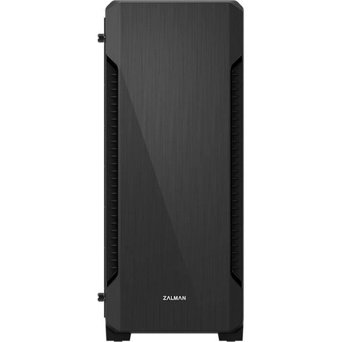 Boîtier PC Zalman S3 TG Midi Tower Noir - 3 Ventilateurs - Verre Trempé