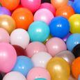 Black -Ballons gonflables en Latex,10 pièces,Rose,blanc,noir,Rose,décoration de fête d'anniversaire,de mariage,à Air,jouets-2