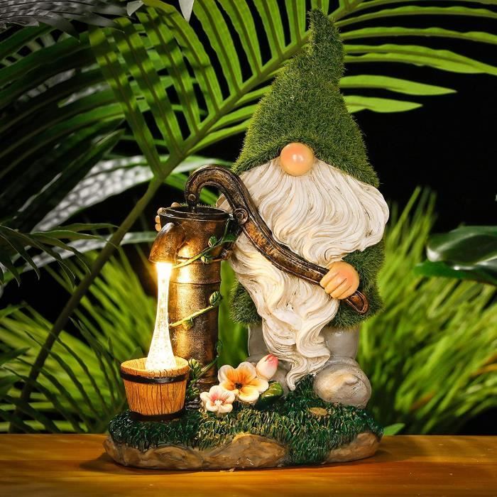 Yeomoo Éléphant décoratif avec lanterne solaire – Figurines de jardin pour l 'extérieur, éléphant, décoration de jardin, avec rés346 - Cdiscount Maison