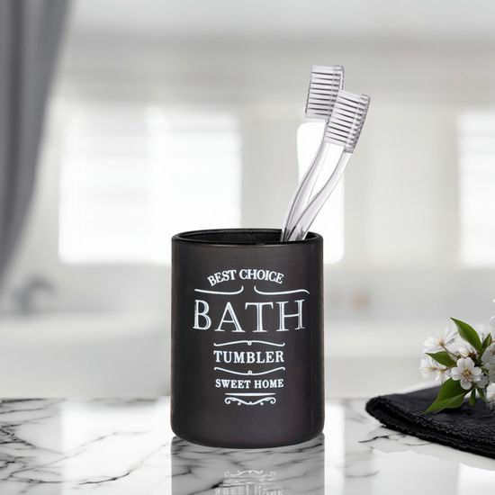 Gobelet Brosse Dents Porte-Brosse à Dents Wenko Solid - Inox Satiné Pour Salle De Bain - Rangement Dentifrice Dentifrice Solide Gobelet Brosse Dents Porte-Brosse à Dents Wenko Solid - Inox Satiné Pour Salle De Bain - Rangement Dentifrice Dentifrice Solide