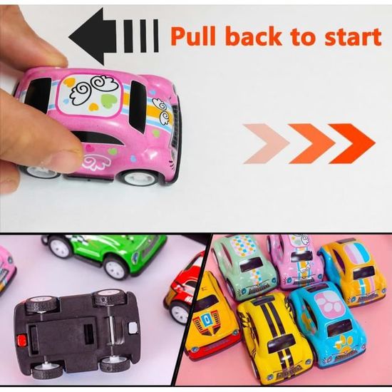 Disney Cars Toys Amazon Set De 6 Voitures Jouet MccQueen - Camions à Friction, Miniatures Pour