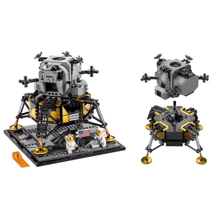 LEGO CREATOR 10266 NASA Apollo 11 Lunar Lander Cdiscount Jeux Jouets