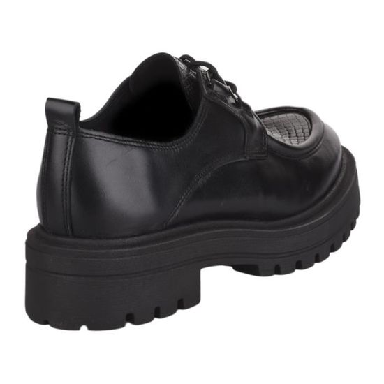 Chaussures a lacets femme MIGLIO Noir 40 Noir Cdiscount Chaussures