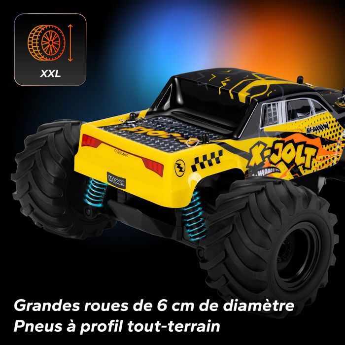 Voiture Télécommandée Overmax X-Hooligan 1:10, 35 Km/h, 4x4, Bleue, Neuve En Boîte