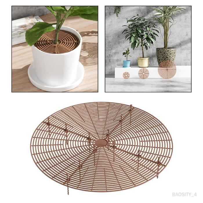 Lot De 3 Housses De Pot De Fleurs Pour Plantes D'intérieur, 27,9 Cm Réglables, Protège Les Chats Des Plantes En Pot, Protection Des Plantes D' Intérieur Contre Les Animaux