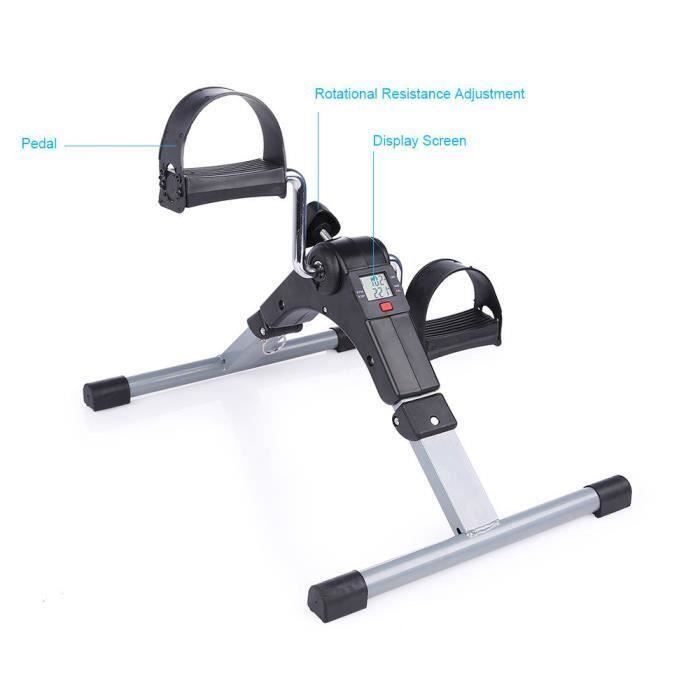 NEUF Pedalier Mini Velo d Appartement a Pedale Pliable Trainer Fitness des Bras et Jambes LCD Cdiscount Sport