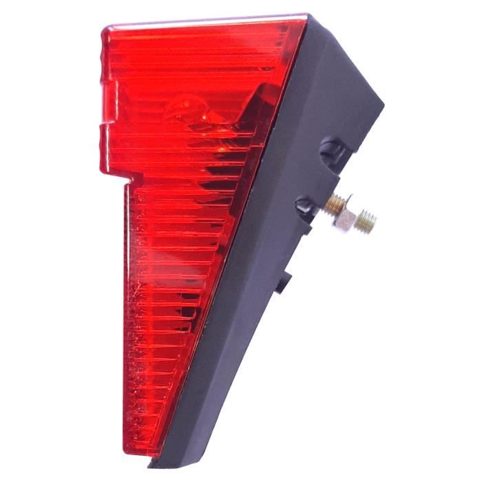 Cyclingcolors feu arriere velo Phare Dynamo a Ampoule 6V 0 6W eclairage avec Fil electrique connecteur reflecteur vintage Cdiscount Sport