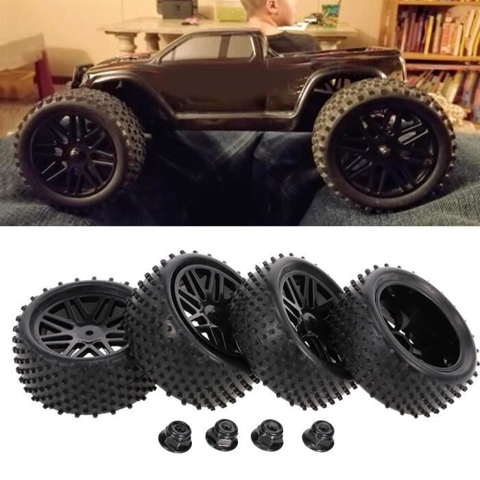 AXspeed Lot De 4 Pneus RC 2.2 150mm Caoutchouc Pour Crawler 1/10 Axial Wraith 90048 RR10