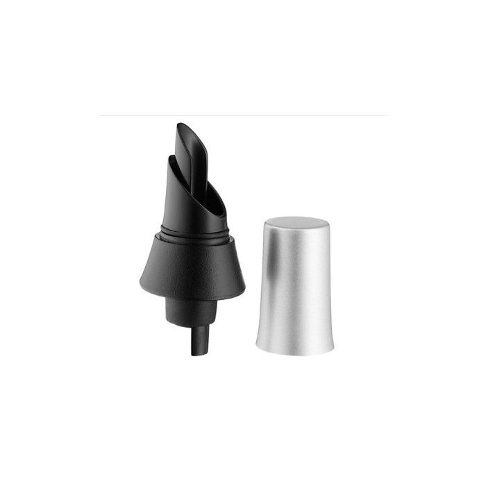 Kit Baric WMF 5 Accessoires Vin Dans Boîte Bois Noyer - Tire-bouchon, Coupe-capsule, Bec Verseur