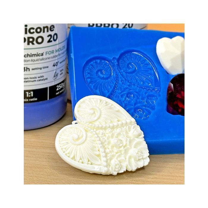 Caoutchouc Silicone TFC Type 26 Shore 26 Silicone Alimentaire TFC Type 26 - Shore 26 Lilas - Résiste à 260°C - Pour Moules Pâtisserie Moule Pâtisserie Chocolat