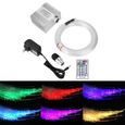Lia Kit De Plafond Détoile De Fibre Optique De Scintillement De 10w Rgbw Led Allume Le Contrôleur De 200pcs 075mm
