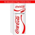 Coca Cola kit autocollant frigo - décoration intérieur-0