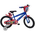 Vélo Enfant - Transformers - 16 pouces - Cadre bas - Roulettes amovibles - Gourde-0