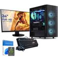 PC Gamer SEDATECH - Intel i9-11900KF - RTX3060 - 16Go RAM - 500Go SSD M.2 - 2To HDD - Windows 11 - Moniteur 24"-0