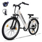 AVDLEU Vélo Électrique 26" - Moteur 500W -Batterie 48V/10.4Ah - 25 km/h Max - 85KM Max - Shimano 7 vitesses