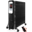 Aigostar Oil Monster - Radiateur à bain d’huile, 13 éléments, 2500W. Écran de contrôle LED, télécommande. Design exclusif.
