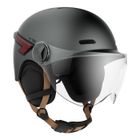 Casque vélo Casr GLOW AVEC LED ET VISIERE GRIS ANTHRACITE – M