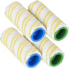 DASINKO Rouleaux De Rechange,Remplacement des Rouleaux Pour Kärcher FC7 FC5 FC3D FC3,Jaune, 8 PCS