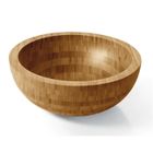 Vasque bol pour salle de bains en bambou bois massif - ONDYNA - CANAVERA - Marron - Bois - A poser