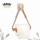 Auto Adhésif Support pour Rouleau de Papier Toilette VIPITH, Porte-Papier Salle de Bain Support de Rouleau Toilette Corde Rétro