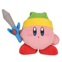 Peluche Kirby - Kirby avec épée 12 cm