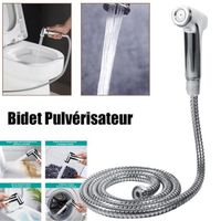 Kit Douchette Bidet WC Pulvérisateur de douche pour l'hygiène intime Douchette à Main Support De Tuyau Fixation