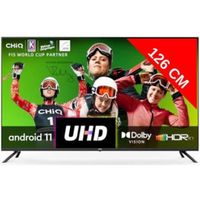 Téléviseur LED 4K 126 cm CHIQ U50GLX Android Smart TV - UHD - HDR10 - Dolby Vision - Google Assistant