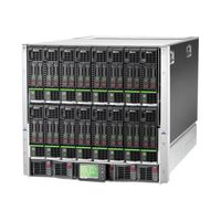 HPE BLc7000 Platinum Single-Phase Enclosure w-6 Power Supplies and 10 Fans w-16 OneView Licenses Rack-montable 10U jusqu'à 24…