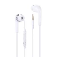 Écouteurs Blancs Intra-Auriculaires stéréo filaires pour Xiaomi 13T avec Contrôle du Volume et Microphone