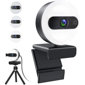 WEBCAM webcam pour pc avec micro, stream webcam auto focu