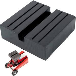 Lot De 4 Blocs Amortisseurs En Caoutchouc Naturel - 120x80x20mm - Pour Crics, Palans, Chariots élévateurs