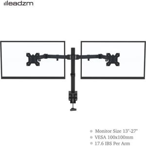 Support / Réhausseur Ecran V7 Noir - Réglable 43 x H33 x17 cm -40 kgs
