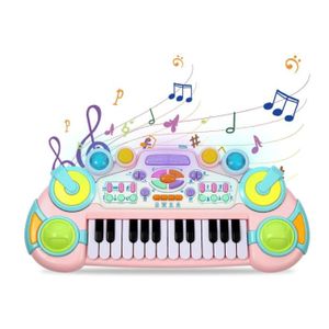 CLAVIER MUSICAL Jouet Piano Enfant 1-6 Ans Filles,Jouets de Clavie