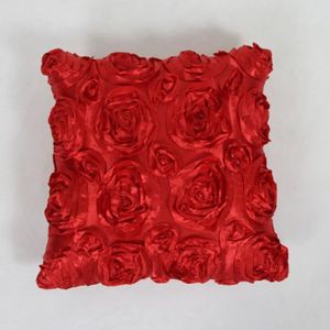 17/"X17/" 43CM x 43CM plain doux housses de coussin épais doux fourrure peluche salon chambres