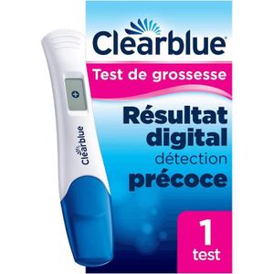 TEST DE GROSSESSE Test de grossesse Clearblue Détection Précoce Digital3