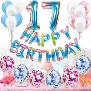 Decoration Anniversaire 17 Ans Cdiscount