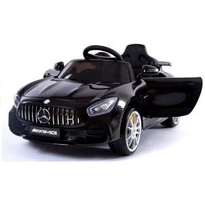VOITURE ELECTRIQUE ENFANT EROAD - Mercedes GTR 1 place Noir - 12V - Roues go