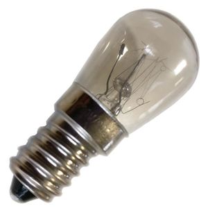 Lampe E14 15 W pour Réfrigérateur x2 A95148 pour Réfrigérateur, FAR,INDESIT