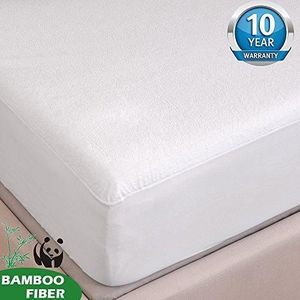 Eco Bambou Fibre Drap Housse Anti Acarien Hypo Allergenique Homfy Protege Matelas Impermeable Alese Respirante 180x0 30cm Bebe Puericulture La Chambre De Bebe Dwteam In