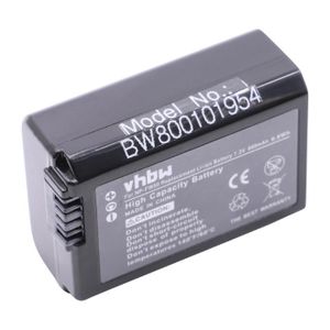 BATTERIE APPAREIL PHOTO vhbw batterie avec puce d'information compatible a