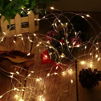 Guirlande Lumineuse Solaire Cshare 5m 50 LED - 8 Modes - IP65 - Pour Extérieur/Jardin/Noël