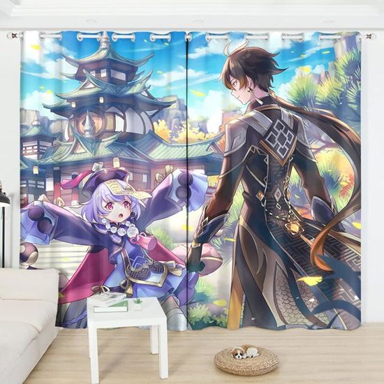 Genshin Impact Gnose Fluorescent En Alliage - Décoration De Bureau Lumineuse Style 2, Mini 11cm Idéale Pour Fans