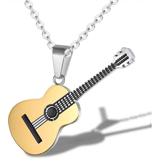Collier Pendentif Perle – Titane Or, Réglable, Cœur – Neuf Avec étiquettes