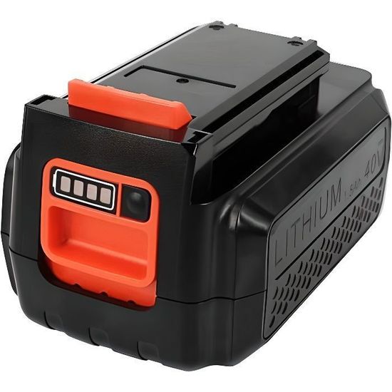 Batterie De Rechange 36V 4Ah Pour Black & Decker – Compatible LBXR36, LBX36, BL20362, Pour Outils De Jardin