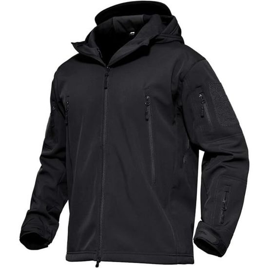 Veste Imperméable Homme Coupe-Vent - MOKBAY - Capuche Et Poches - Idéale Sport, Travail, Quotidien