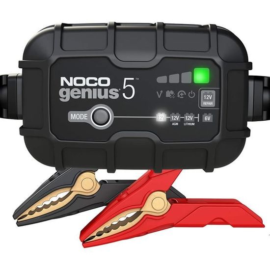 Noco - Genius Chargeur de Batterie 5EU 5A