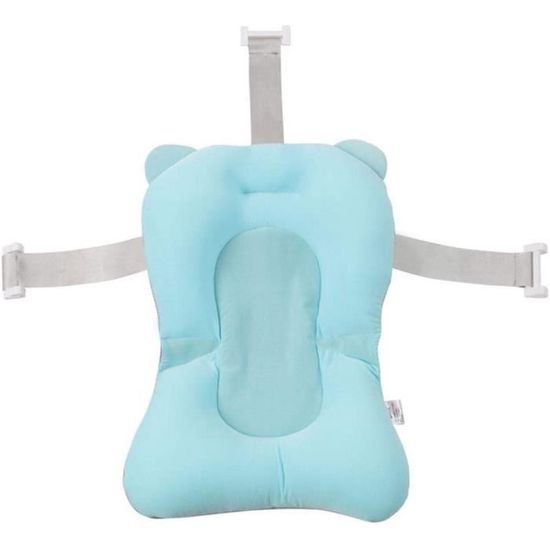 Siege Bebe Assis Coussin De Bain Pour Bébé Pliable Coussin De Baignoire Ultra-Doux Gel Douche Bebe